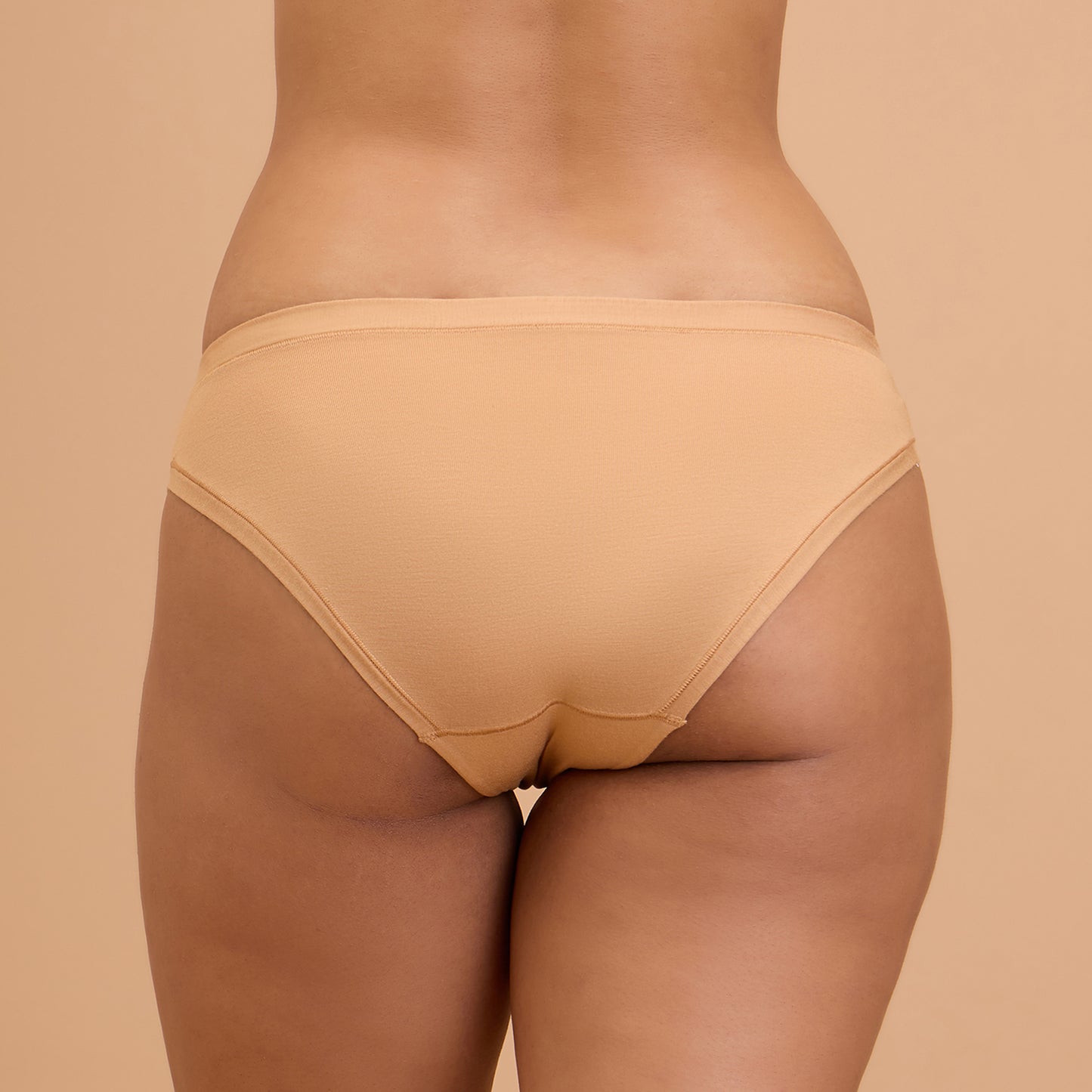 Modal Akin To Skin Super Soft Bikini Panty-NYP382-PO2-Tan & Nude