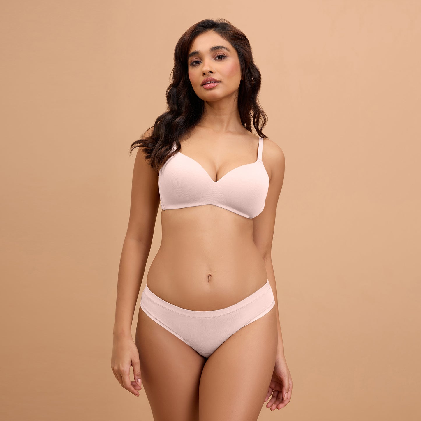 Modal Akin To Skin Super Soft Bikini Panty-NYP382-PO2-Tan & Nude