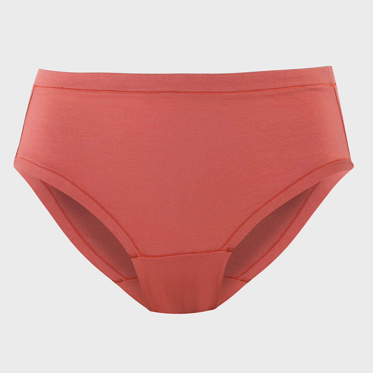 Modal Akin To Skin Super Soft Hipster Panty-NYP383-PO2-Carrot & Eggplant