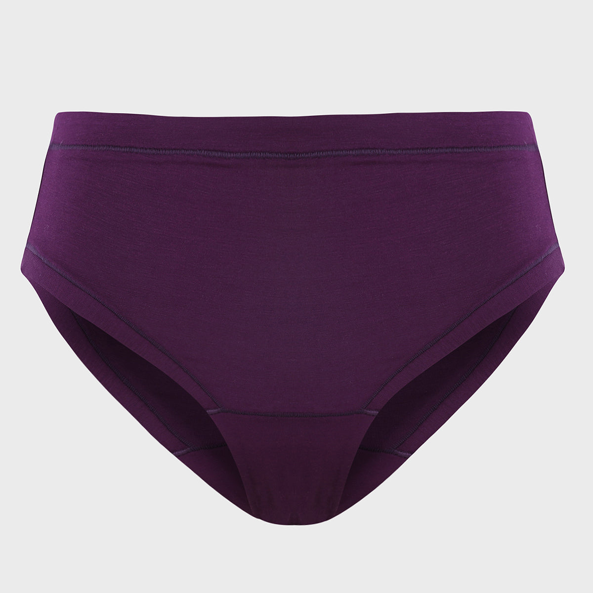 Modal Akin To Skin Super Soft Hipster Panty-NYP383-PO2-Carrot & Eggplant