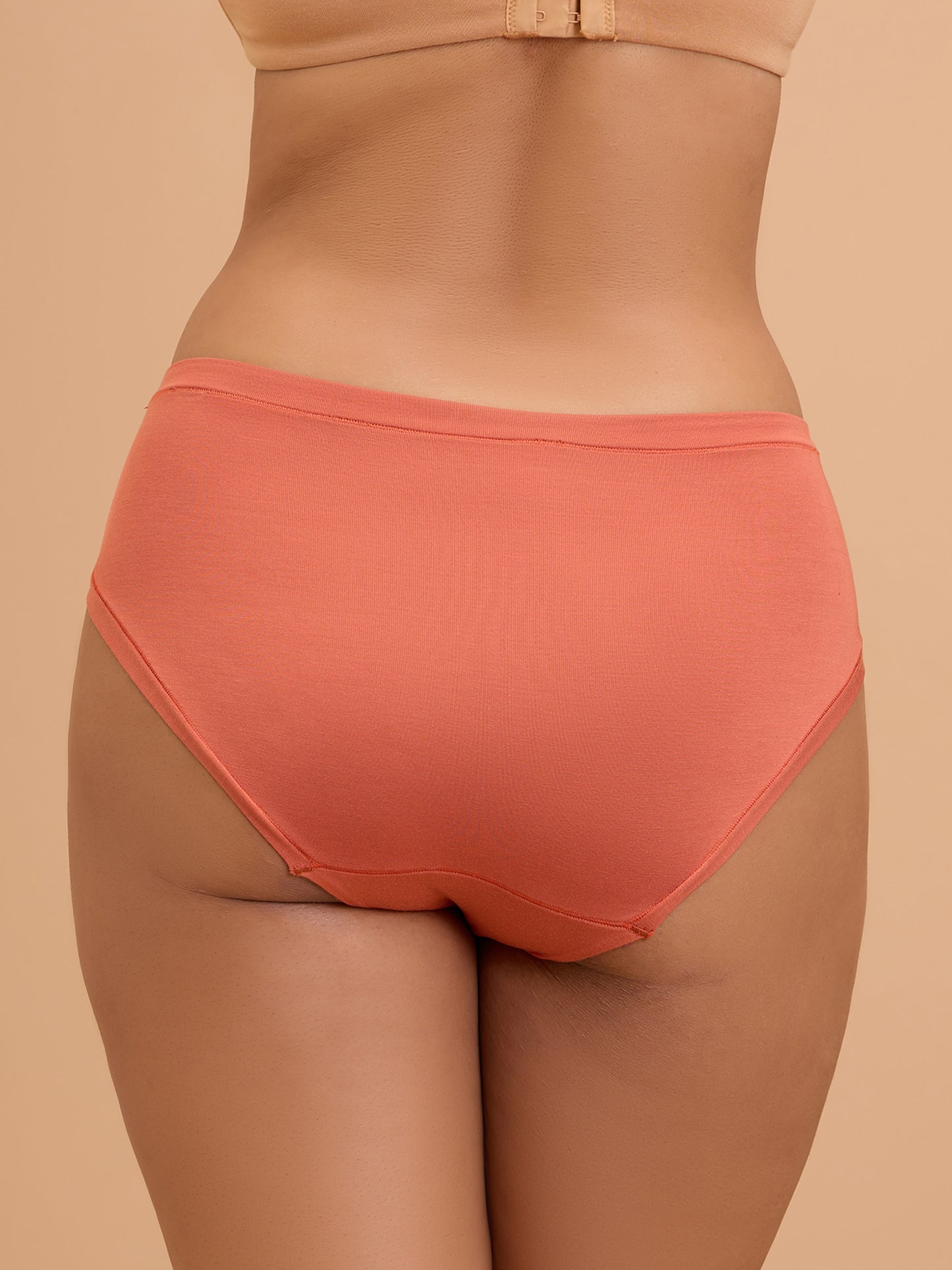 Modal Akin To Skin Super Soft Hipster Panty-NYP383-Carrot