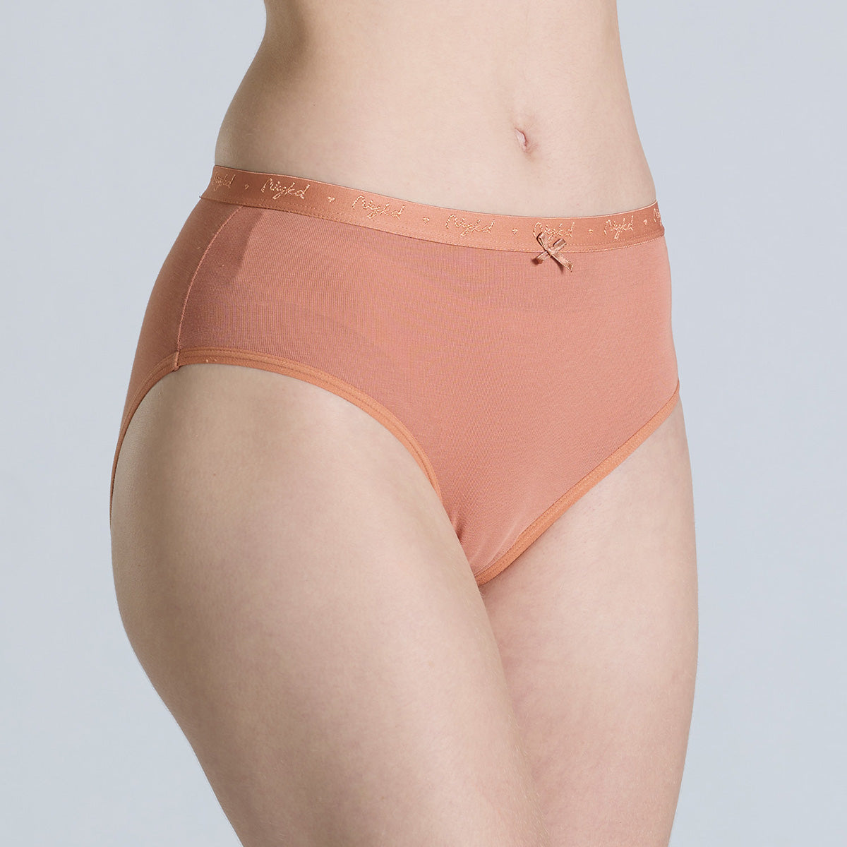 "Nykd by Nykaa Mid Rise Cotton Hipster Panty with Outer Elastic-NYP391-Assortment 16-P03"