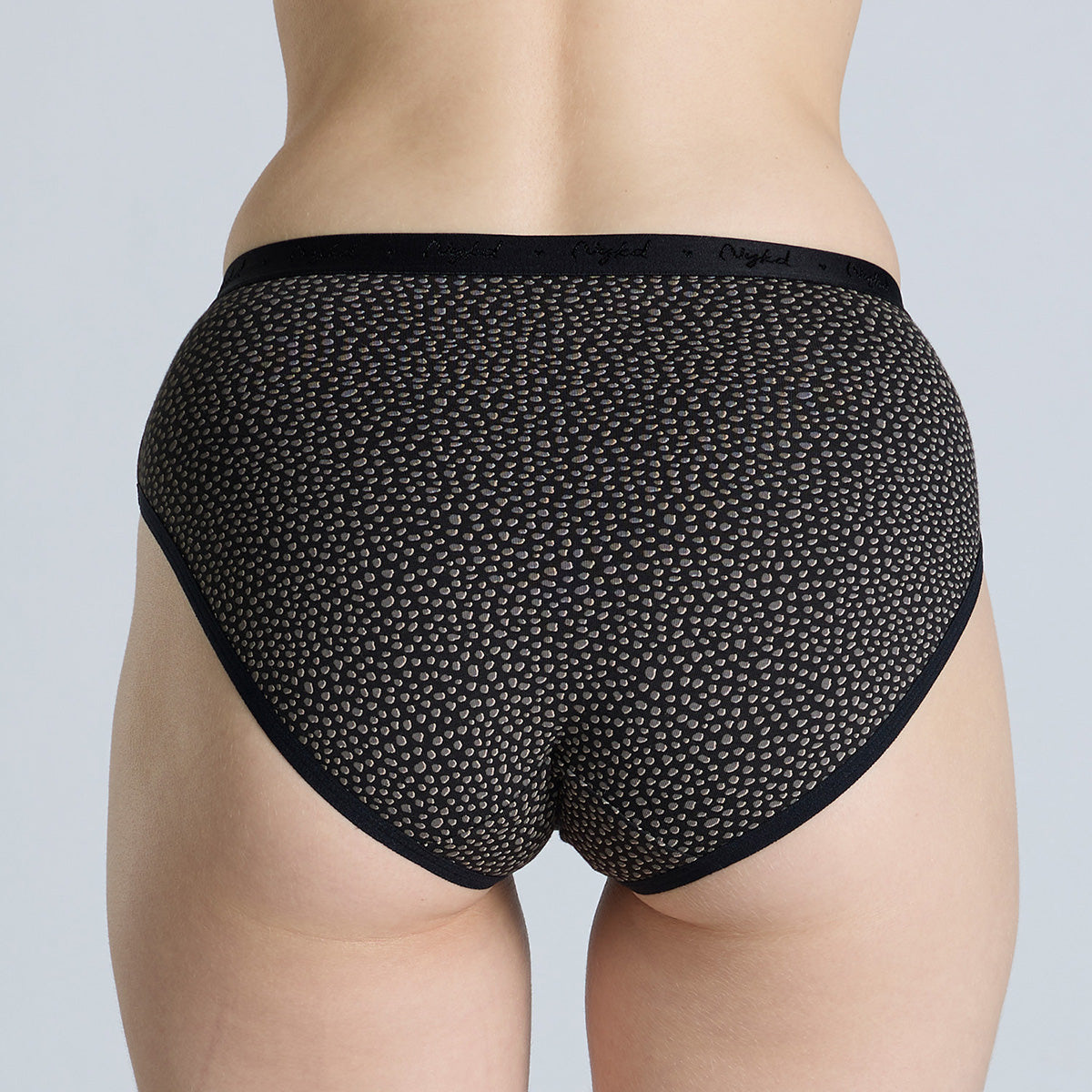 "Nykd by Nykaa Mid Rise Cotton Hipster Panty with Outer Elastic-NYP391-Assortment 16-P03"