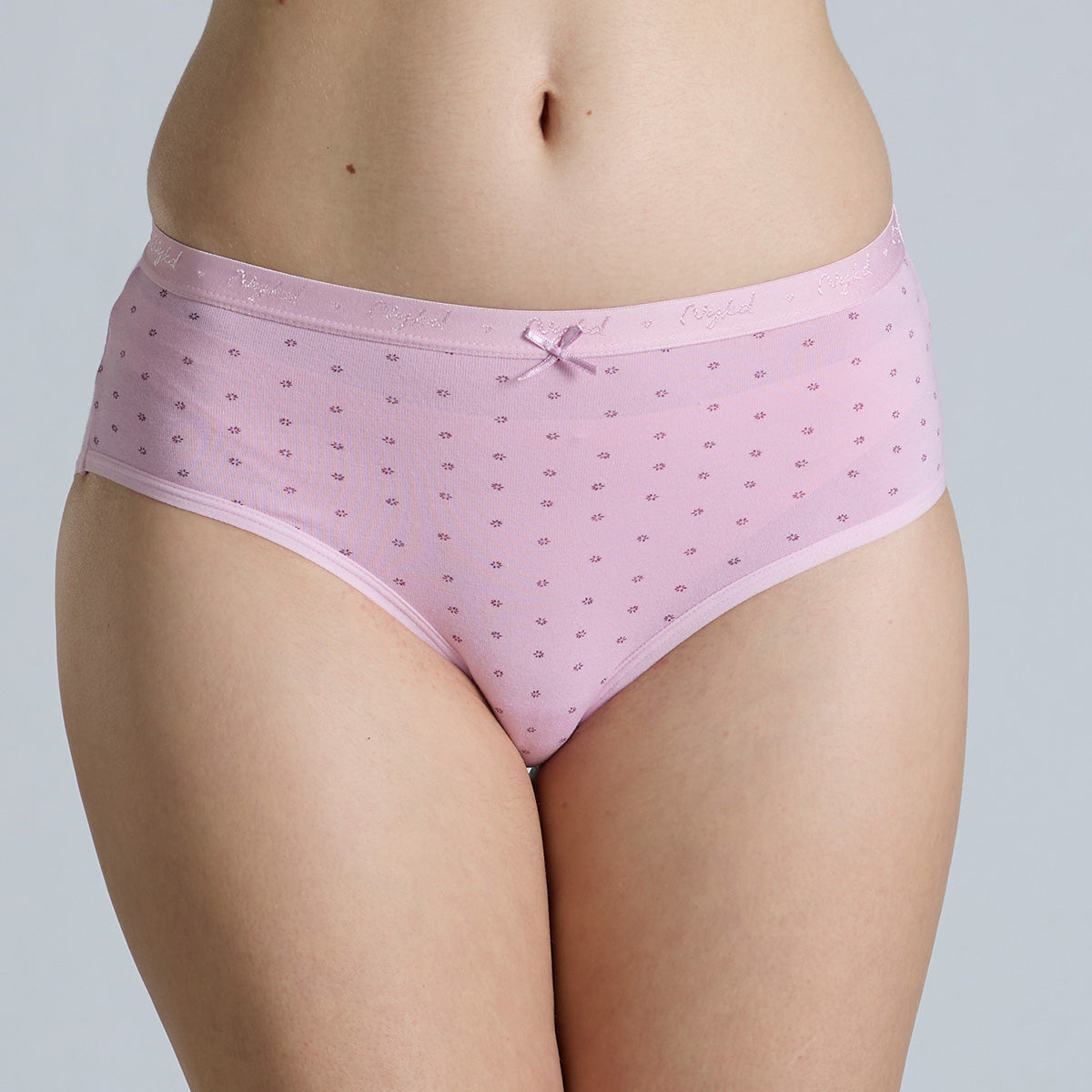 "Nykd by Nykaa Mid Rise Cotton Hipster Panty with Outer Elastic-NYP391-Assortment 20-P03"