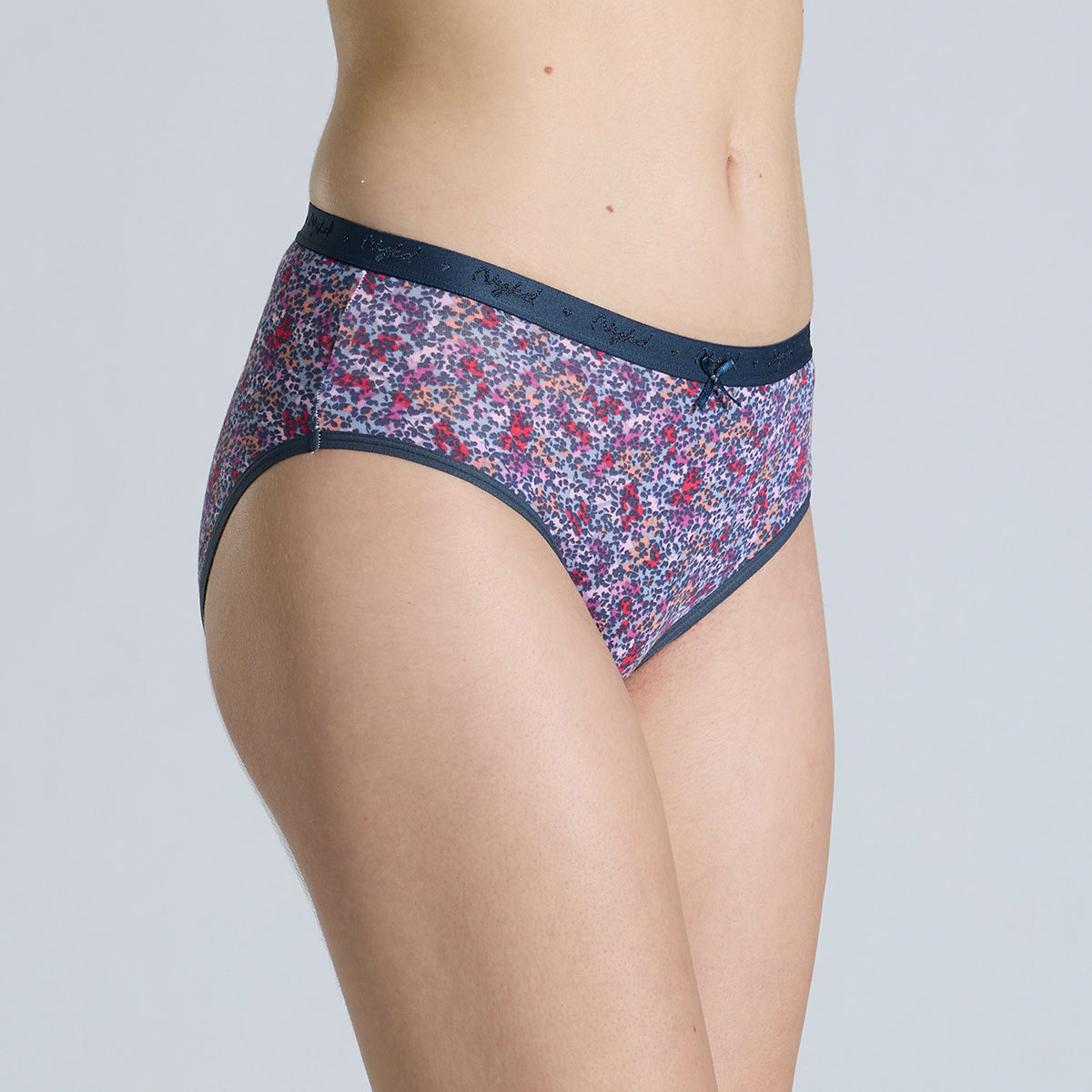 Nykd By Nykaa Mid Rise Hipster Panty with Outer Elastic-NYP391-prints may vary