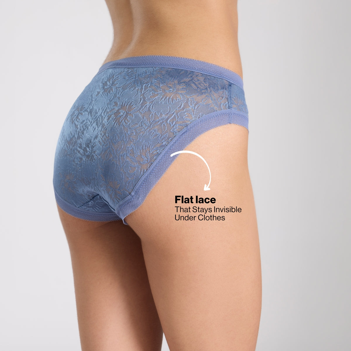 Nykd by Nykaa Shape & Sculpt Hipster Lace Panty-B Blue NYP398