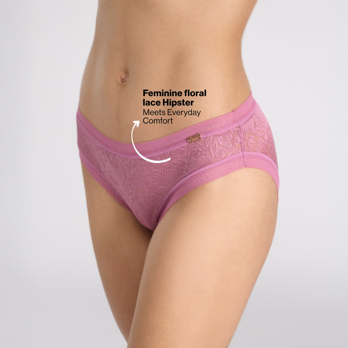 Nykd by Nykaa Shape & Sculpt Hipster Lace Panty-Nectar NYP398