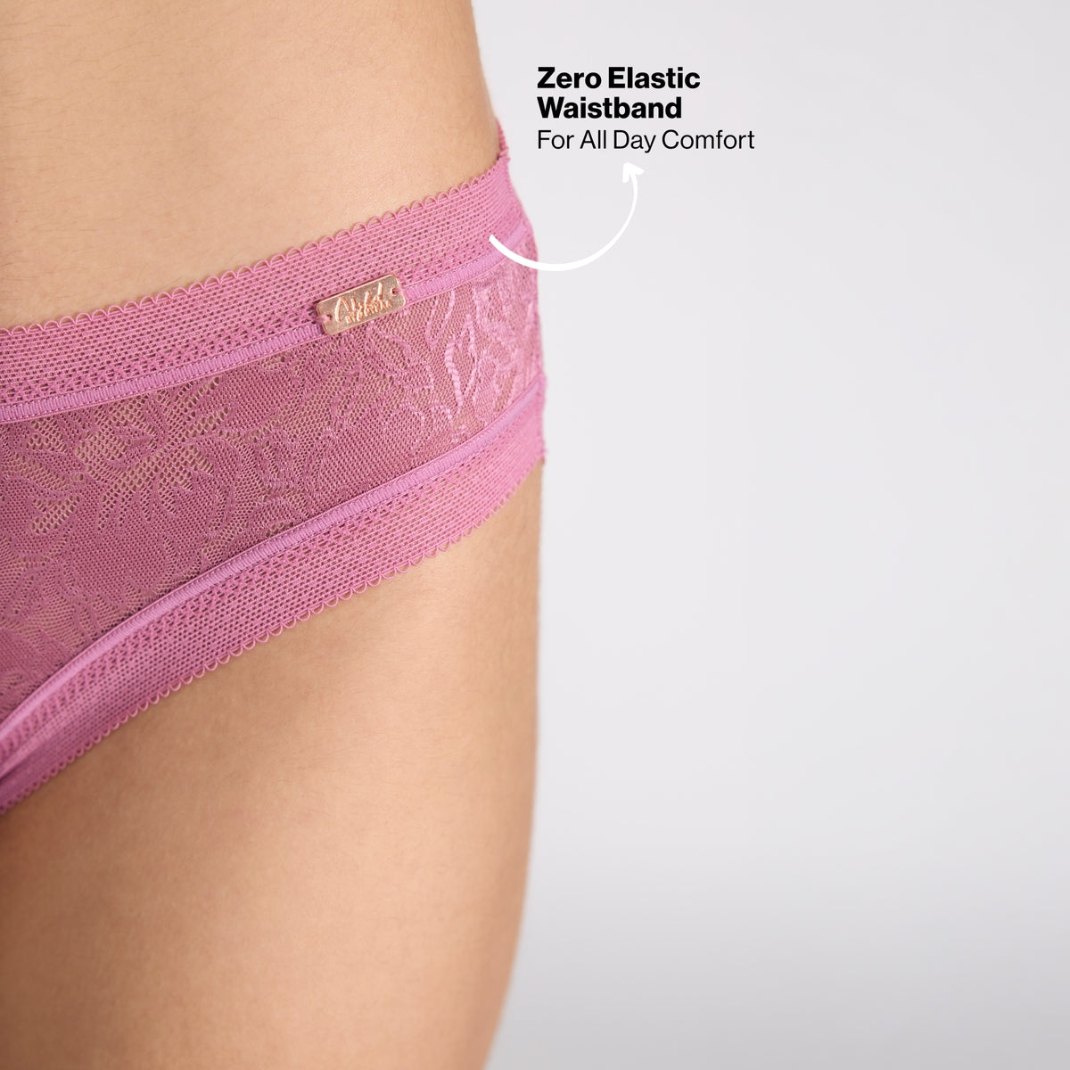 Nykd by Nykaa Shape & Sculpt Hipster Lace Panty-Nectar NYP398