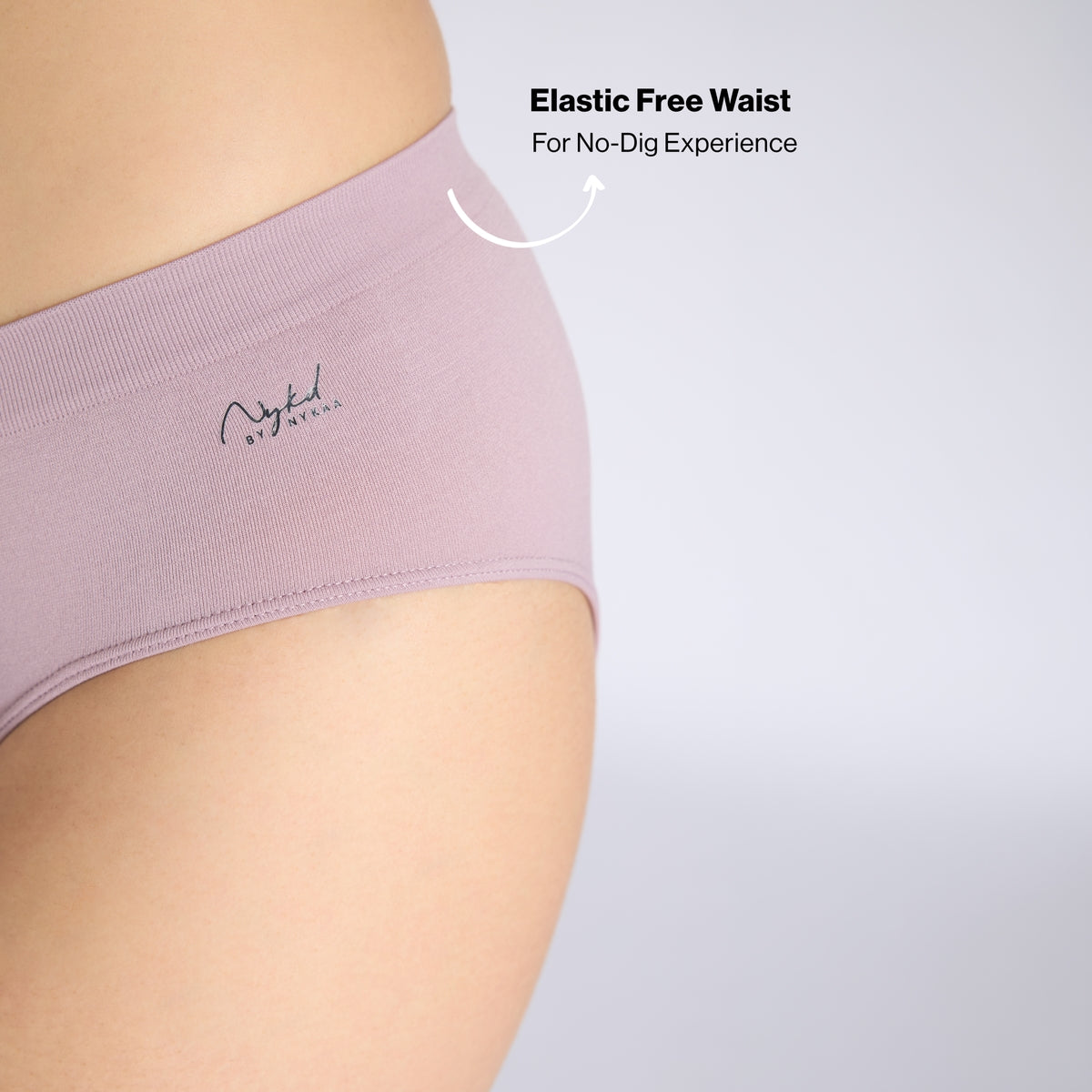 Adapt360° Seamless Hipster Panty with No-Roll, Dig-Free Fit & Cotton Gusset NYP410 Lavender