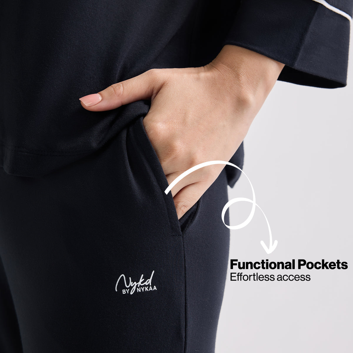 Sumptuously Soft Modal Button-Down Pajama Set of 2-NYS001-Black