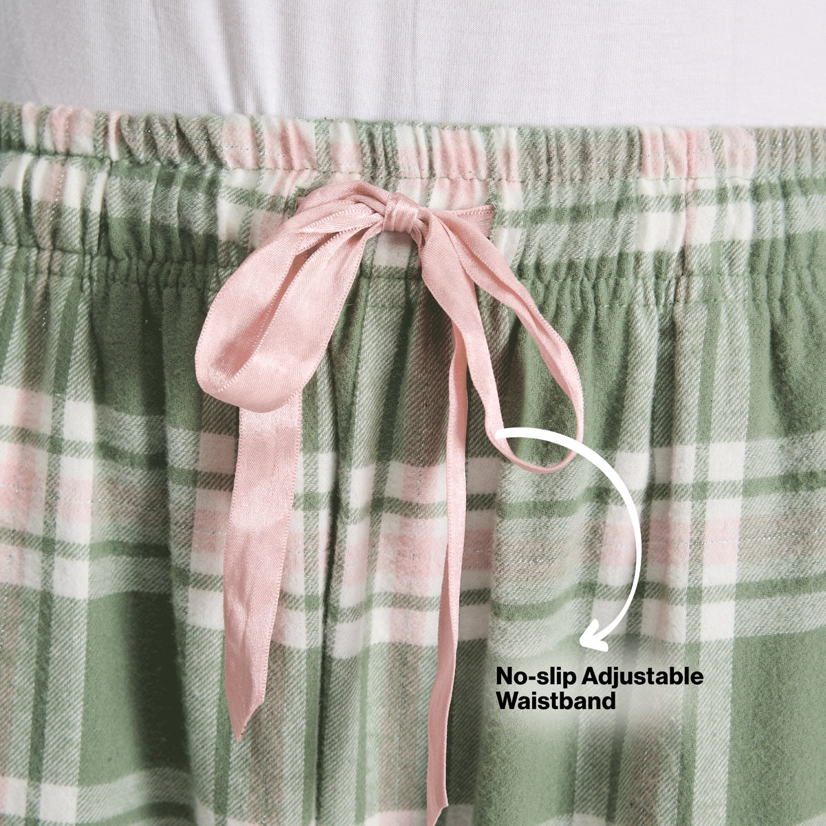 Nykd By Nykaa Cozy Brushed Cotton Button Down Pyjama Set of 2 In Relaxed Fit Nys902 Green & Pink