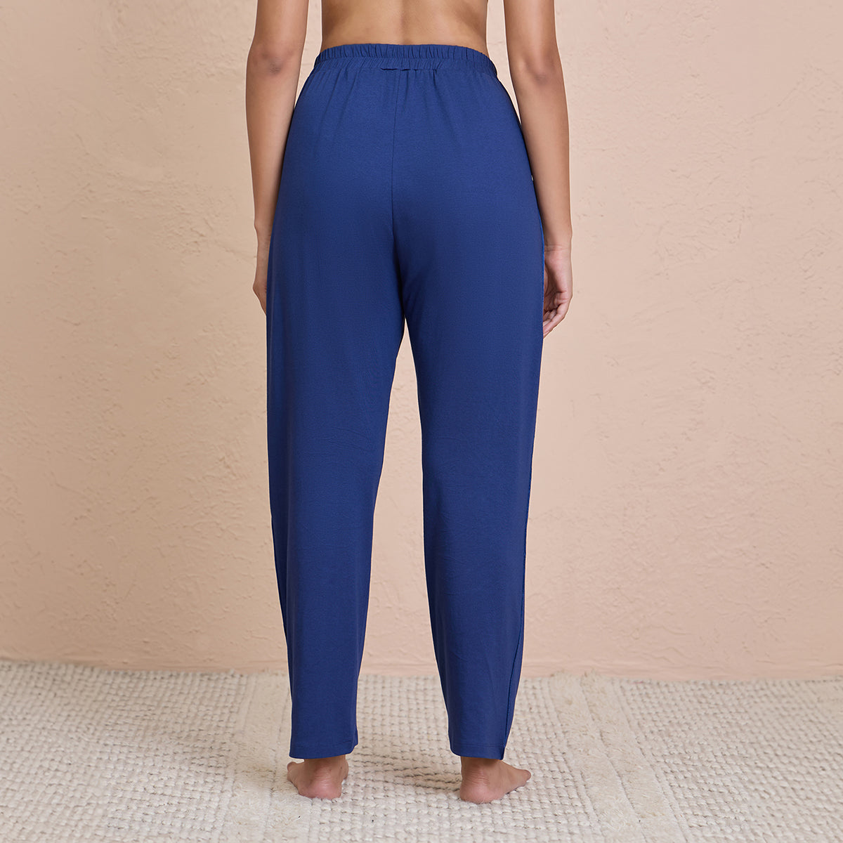 Cotton Modal Pajamas in Comfy Relaxed Fit - NYS911-Dark Blue