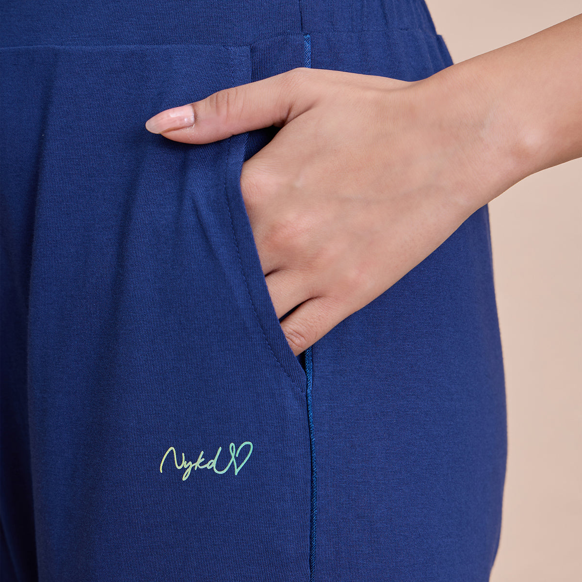 Cotton Modal Pajamas in Comfy Relaxed Fit - NYS911-Dark Blue