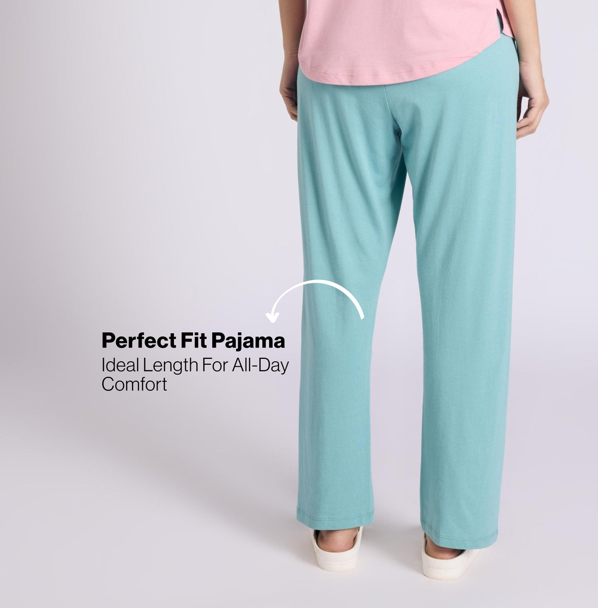 Nykd by Nykaa Buttery Soft Modal Cotton Pyjama Coord Set of 2 With Round Neck Graphic Tee Nys932 Pink Club
