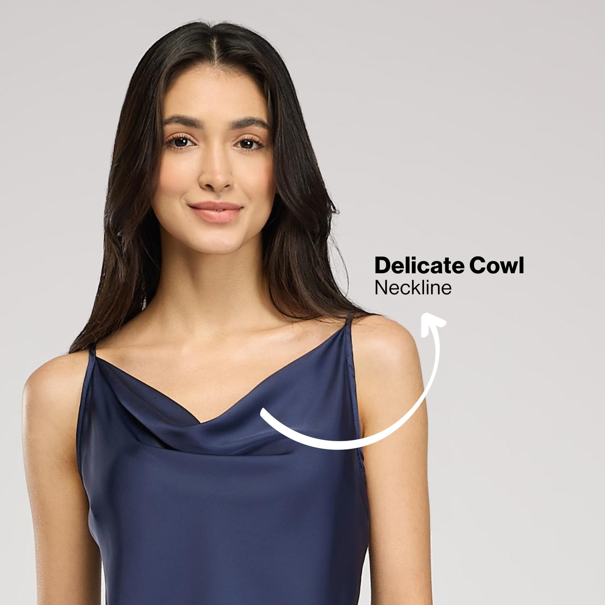 Nykd By Nykaa Luxe Satin Cami Top & Shorts Set of 2 - Bridal Edit - Nys958 Navy Blue