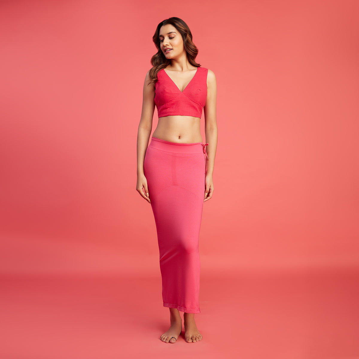 Nykd by Nykaa Shapewear with Drawcord for Super support - NYSH021-M pink