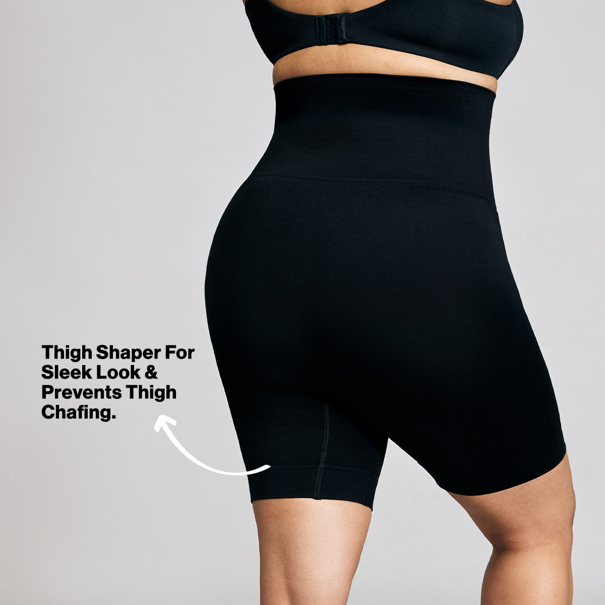 Waist and Thigh Shaper-NYSH02-Black