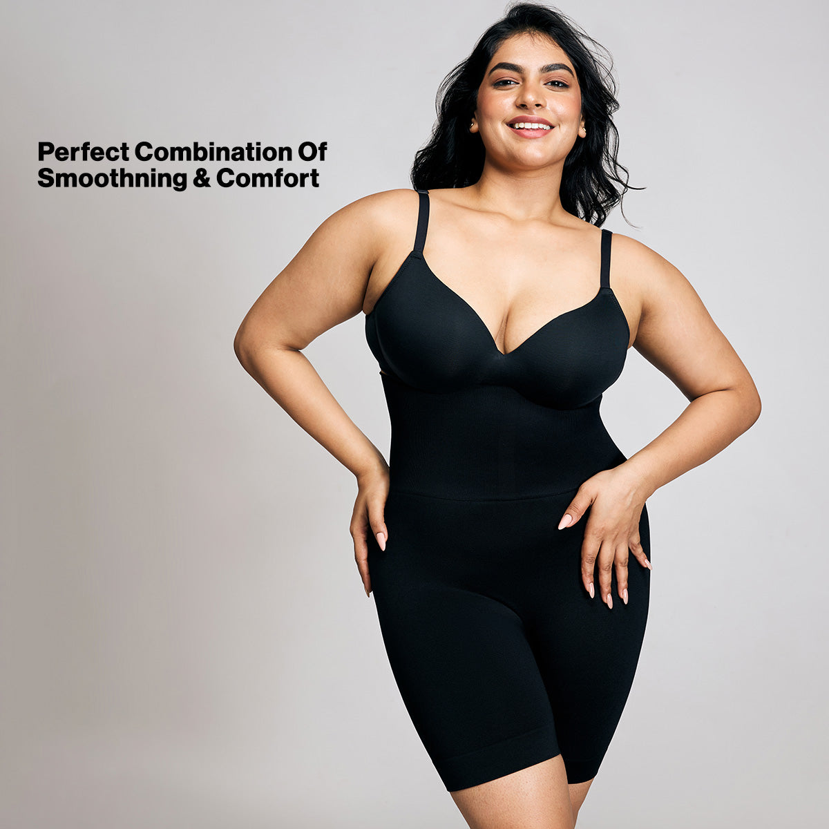 Waist and Thigh Shaper-NYSH02-Black