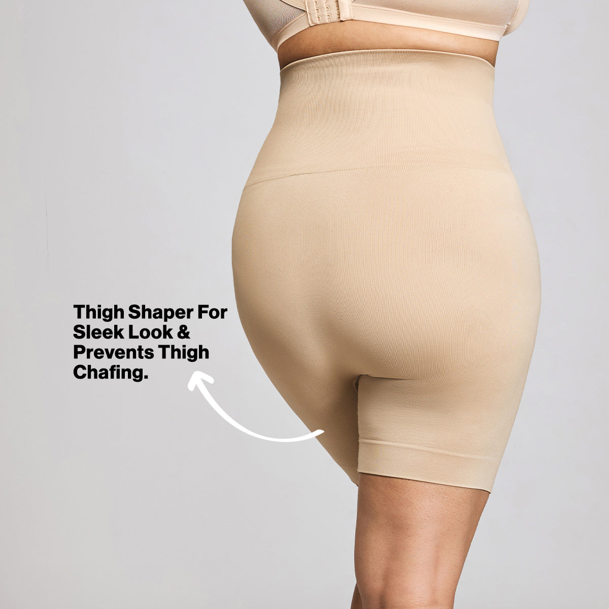 Waist and Thigh Shaper-NYSH02-Nude