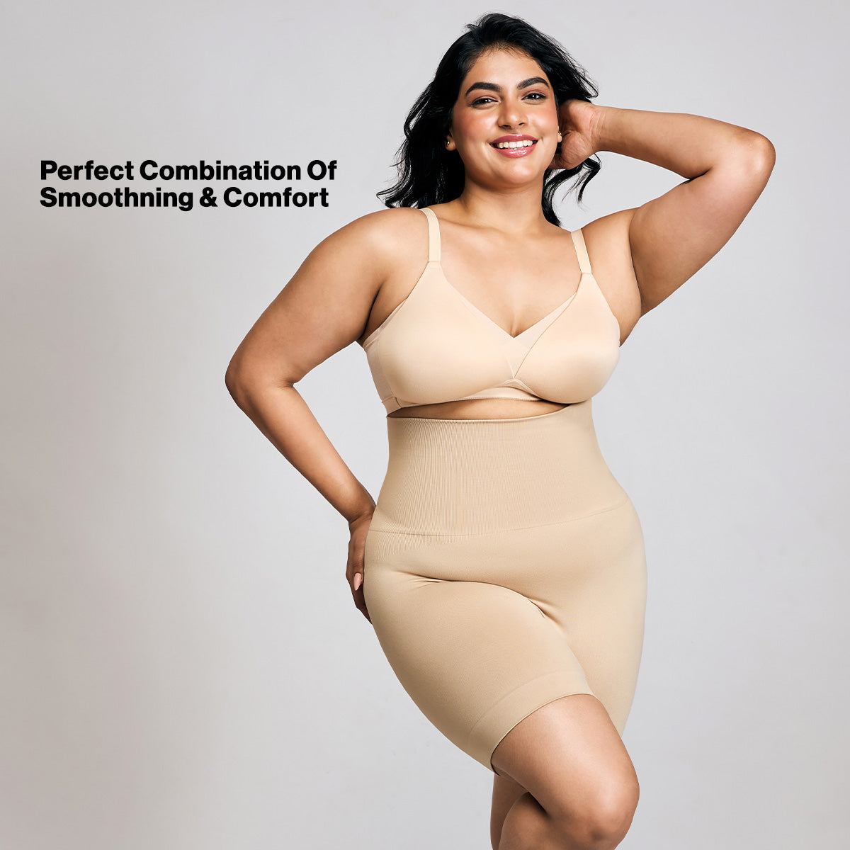 Waist and Thigh Shaper-NYSH02-Nude