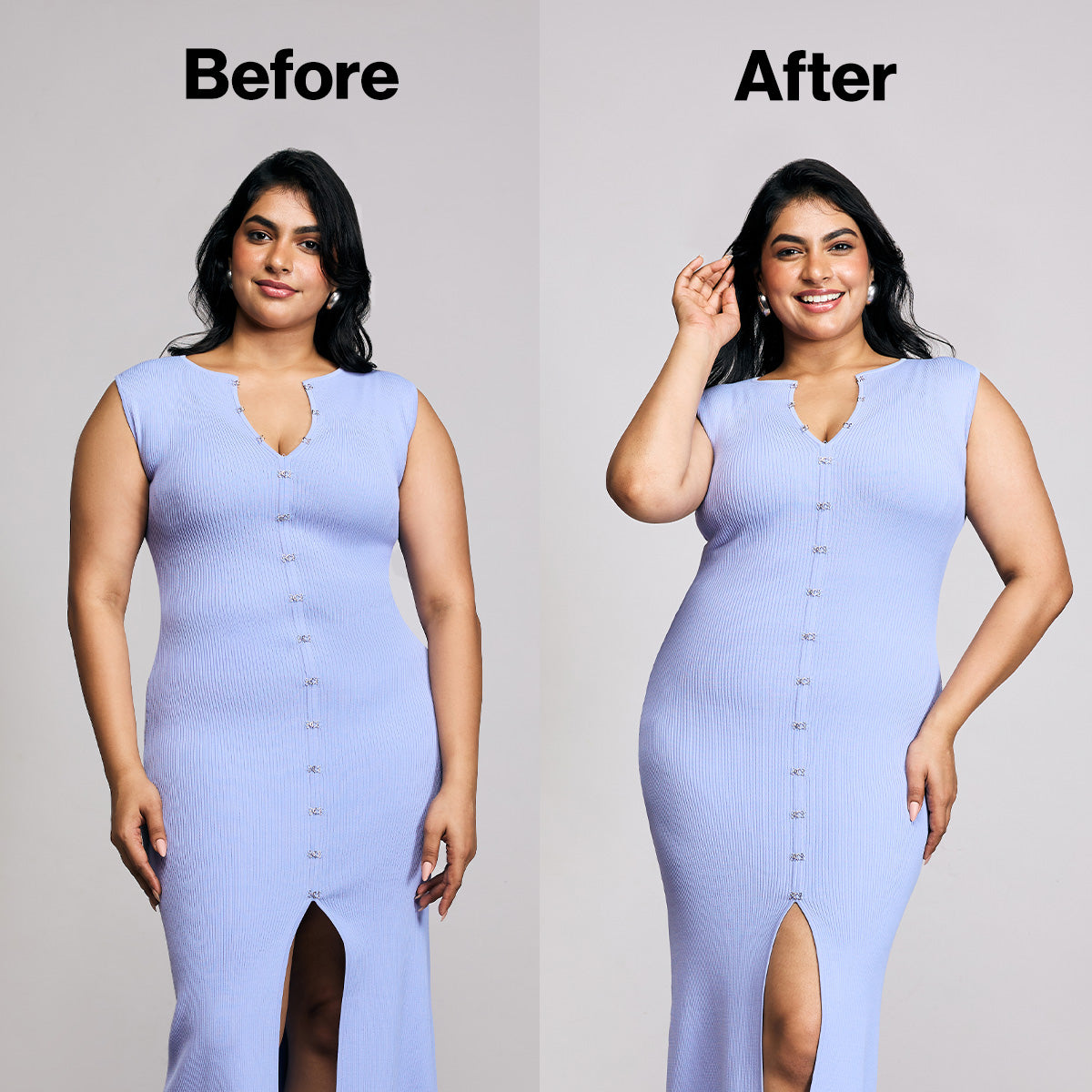 Waist and Thigh Shaper-NYSH02-Nude