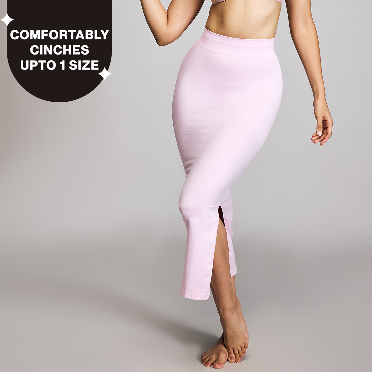 Shapewear with Drawcord for Super support-NYSH021-Pink