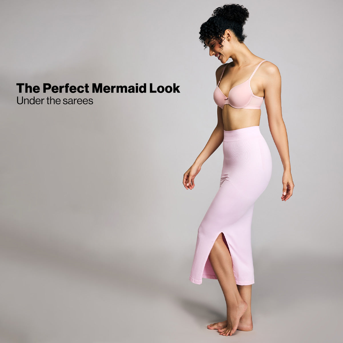 Shapewear with Drawcord for Super support-NYSH021-Pink