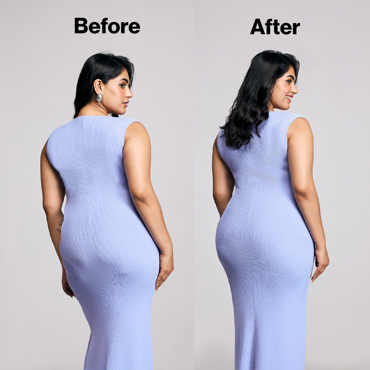 Nykd By Nykaa InvisiBlend™ Seamless High Waist Tummy & Thigh Shapewear-NYSH31-Brown