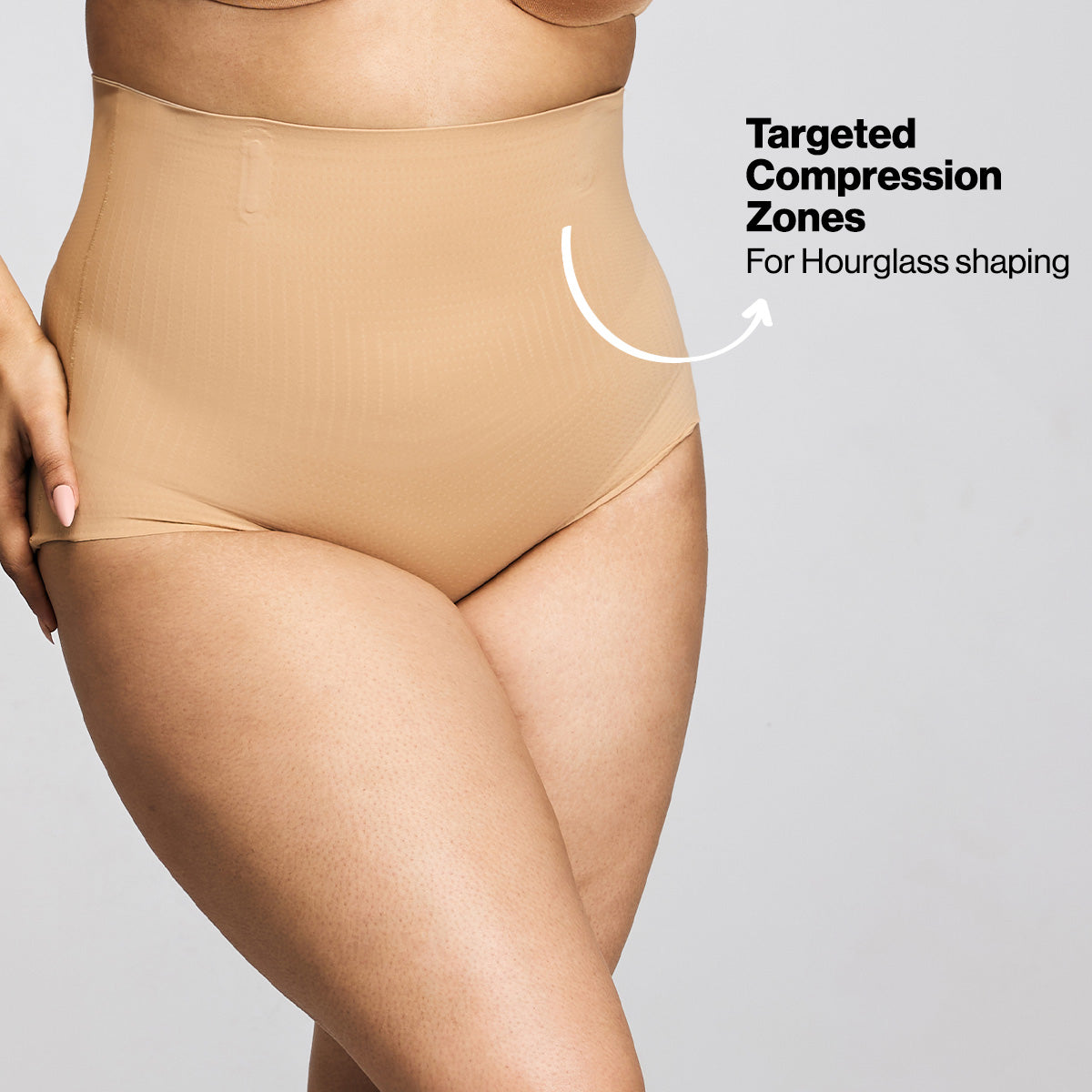 Nykd By Nykaa InvisiBlend™ Seamless High Waist Shapewear Brief NYSH36 Brown