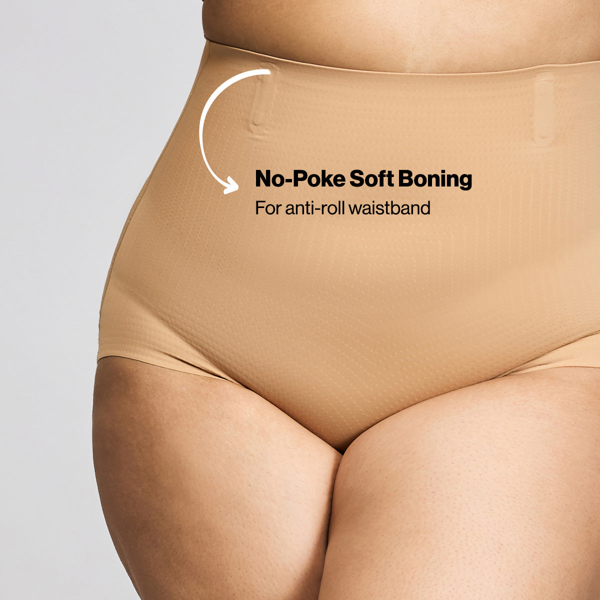 Nykd By Nykaa InvisiBlend™ Seamless High Waist Shapewear Brief NYSH36 Brown