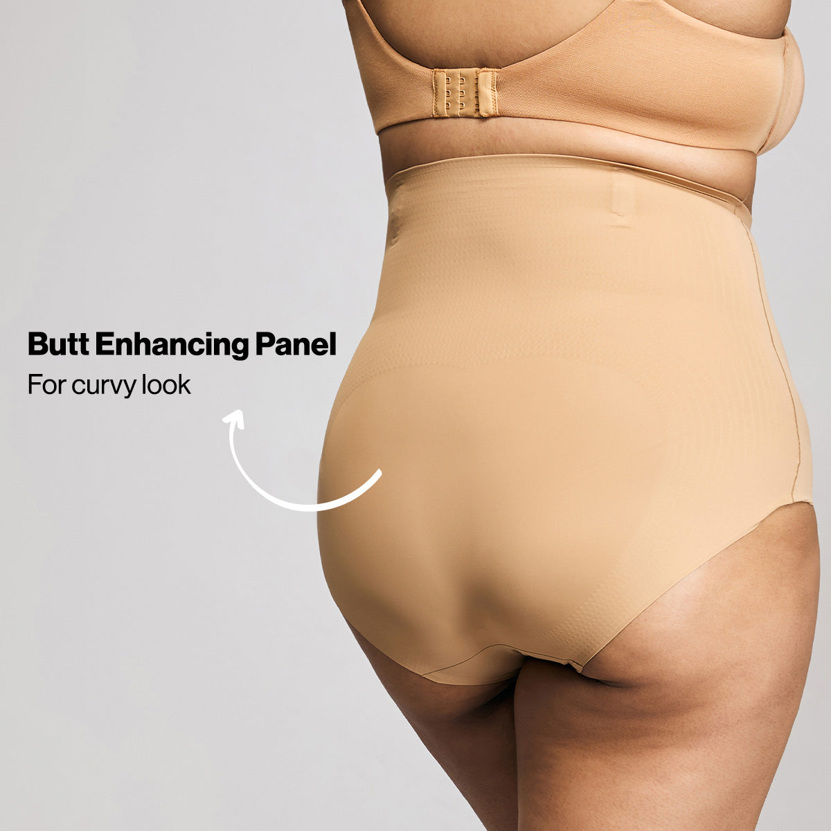 Nykd By Nykaa InvisiBlend™ Seamless High Waist Shapewear Brief NYSH36 Brown