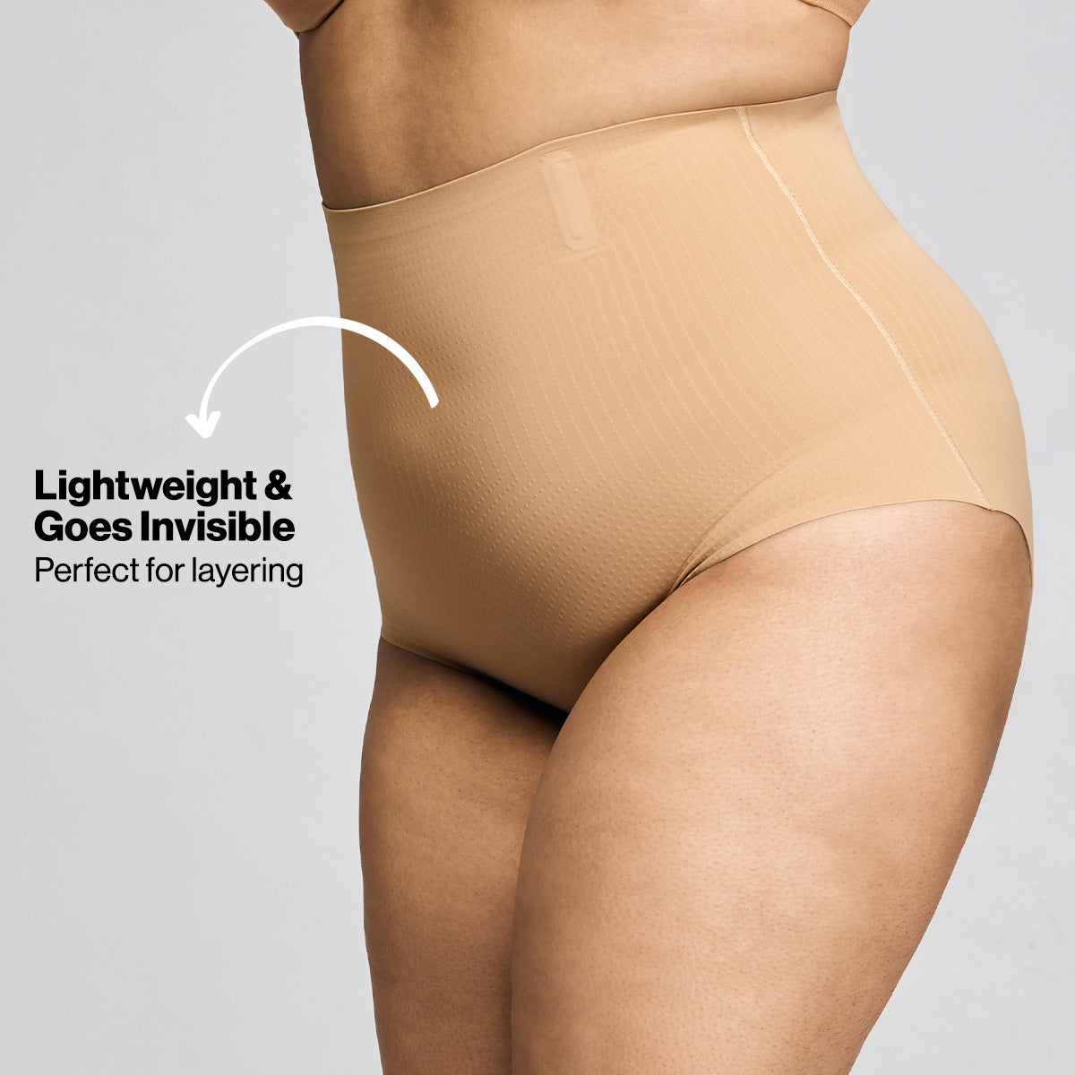 Nykd By Nykaa InvisiBlend™ Seamless High Waist Shapewear Brief NYSH36 Brown