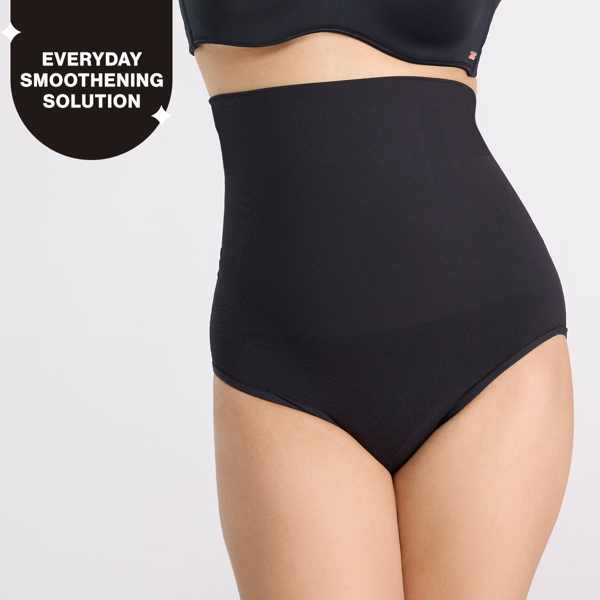 Nykd By NYkaa High Waist Seamfree Everyday Shapewear NYSH39 - Black