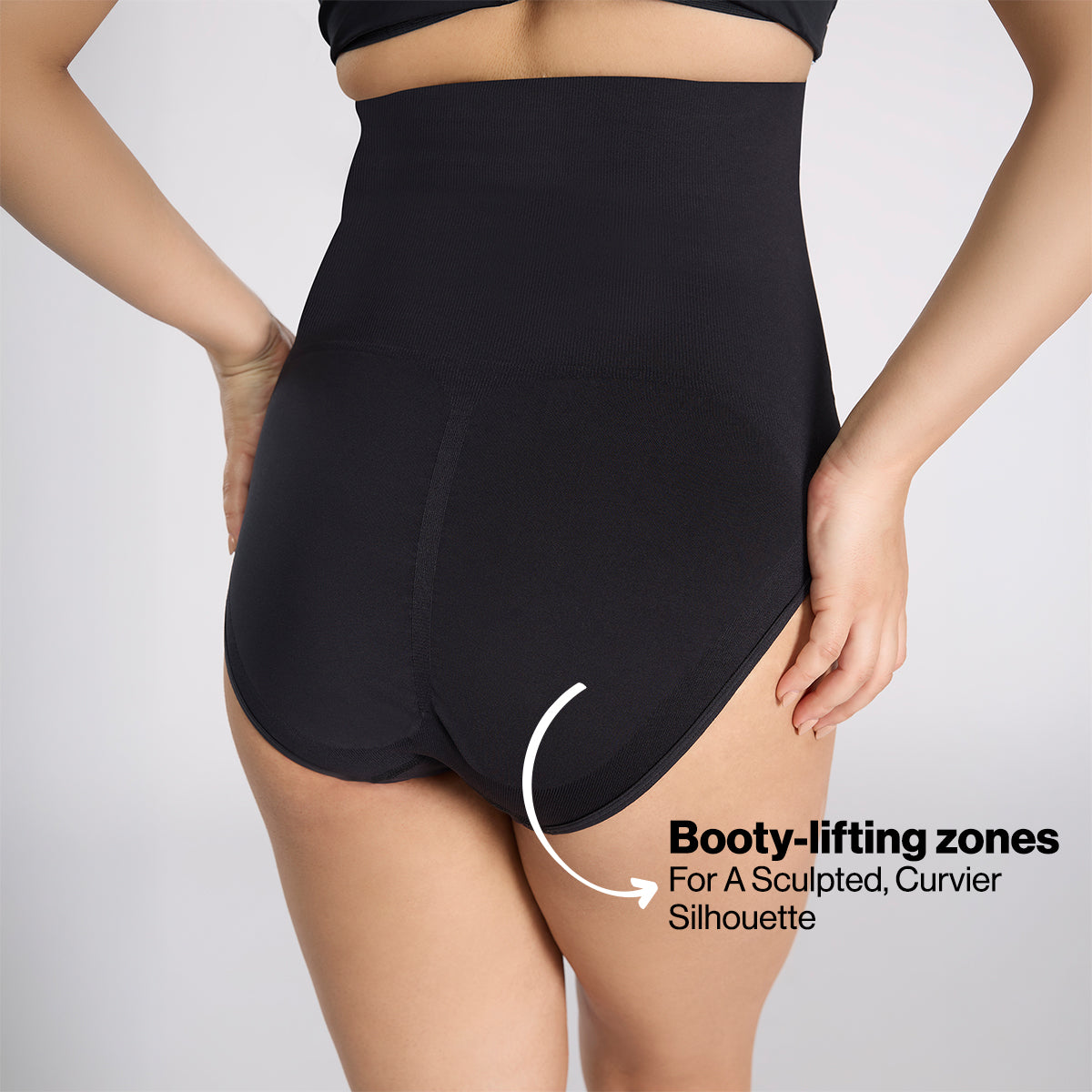 Nykd By NYkaa High Waist Seamfree Everyday Shapewear NYSH39 - Black