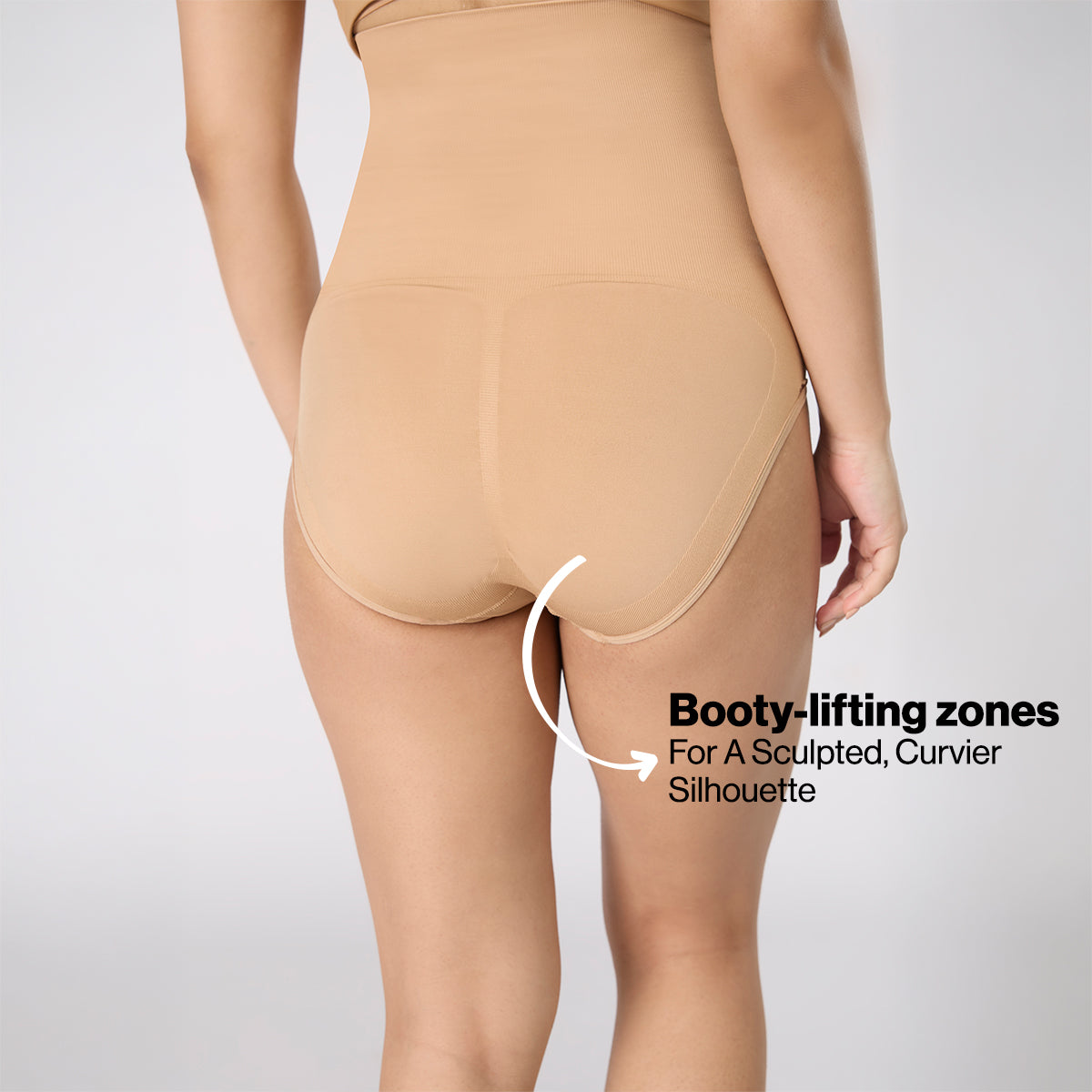 Nykd By Nykaa High Waist Seamfree Everyday Shapewear NYSH39 - Tan