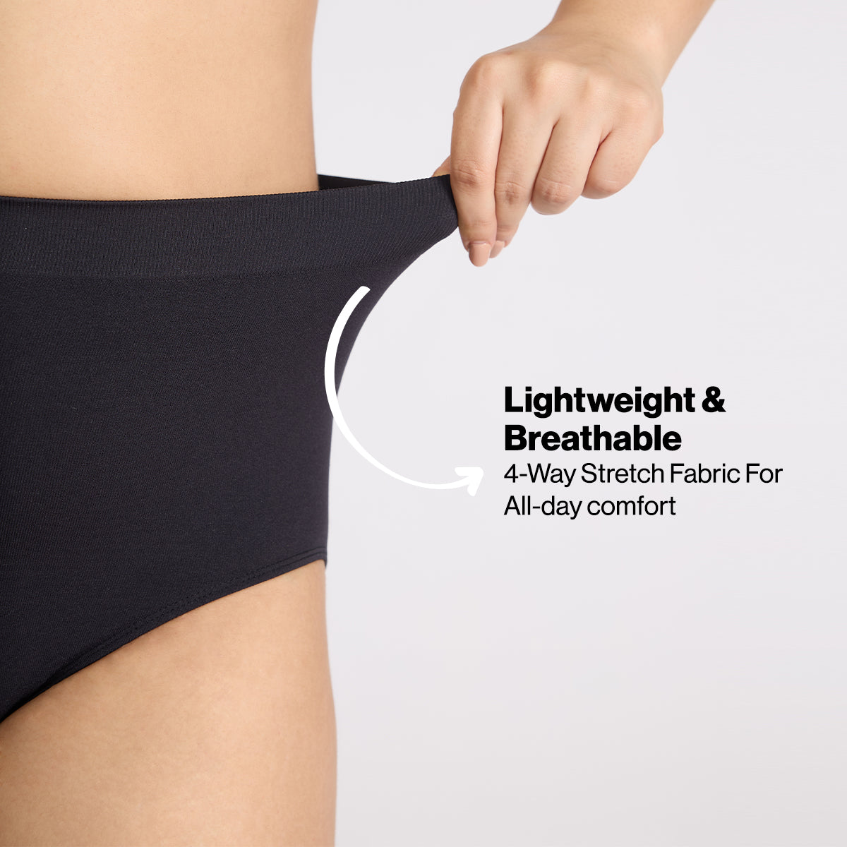 Nykd By Nykaa Everyday Seamfree Shaping Panty NYSH40 - Black