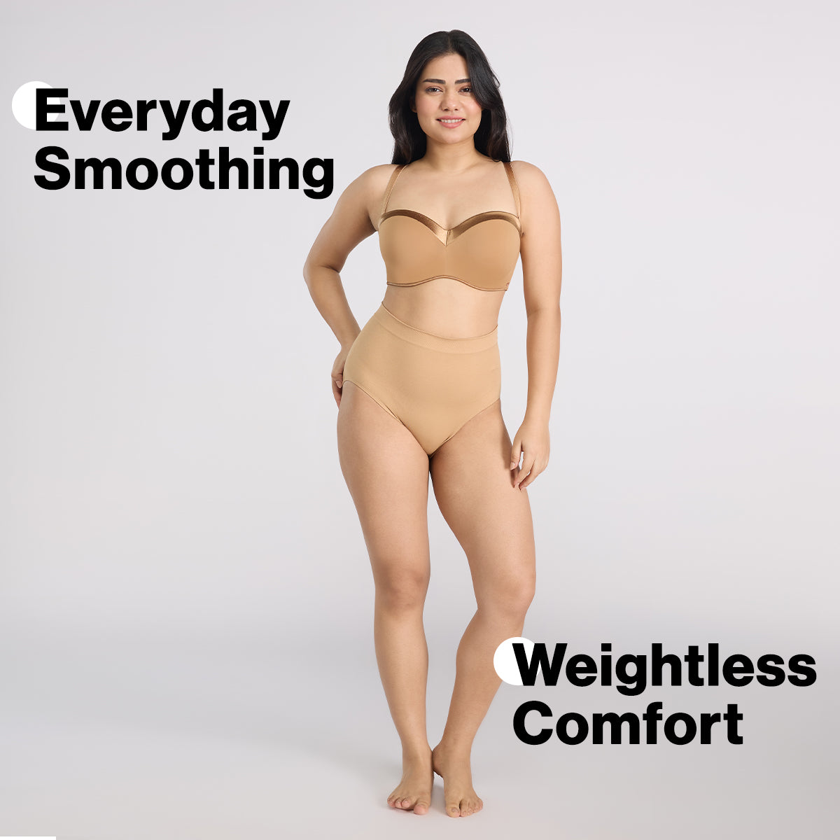 Nykd By Nykaa Everyday Seamfree Shaping Panty NYSH40 - Tan