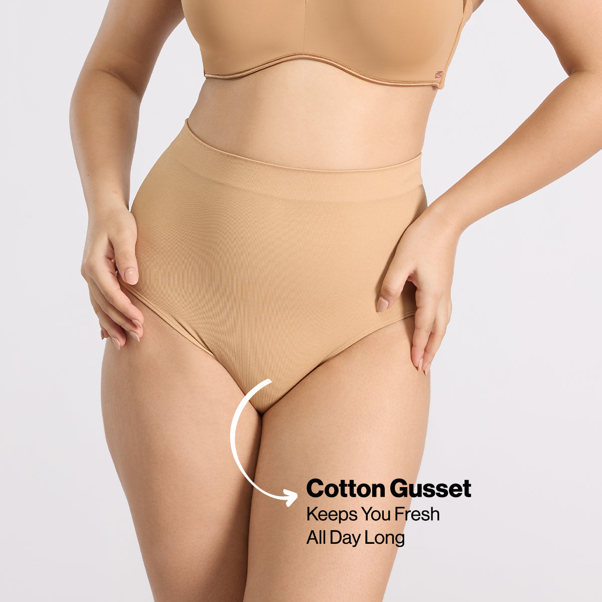 Nykd By Nykaa Everyday Seamfree Shaping Panty NYSH40 - Tan