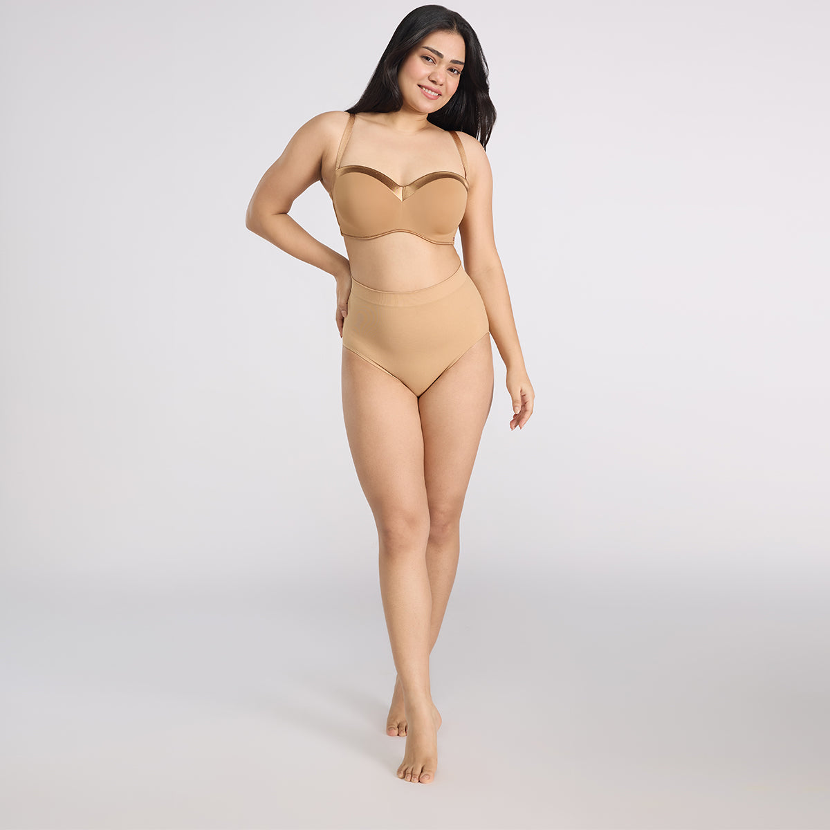 Nykd By Nykaa Everyday Seamfree Shaping Panty NYSH40 - Tan