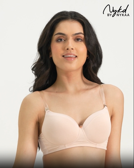 Nykd by Nykaa Iconic Low Back Party Bra NYB252 White