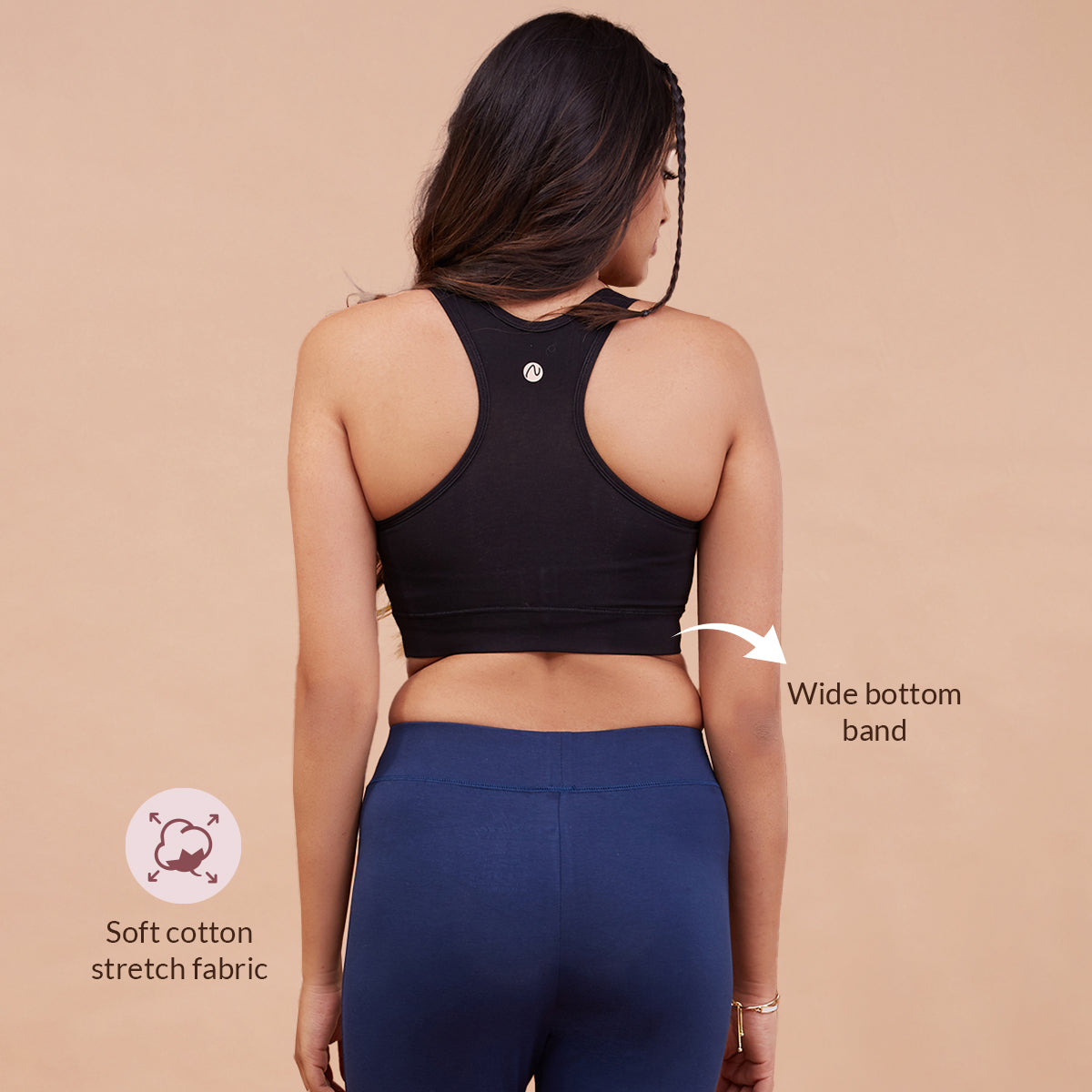 Buy Nykd By Nykaa Sports Bra with Criss-NYK310-Surf The Web Online