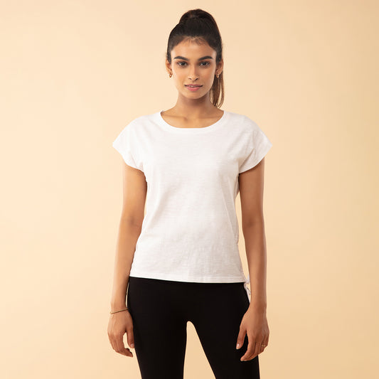 Nykd All Day Muscle Tee- NYAT240 Bright White