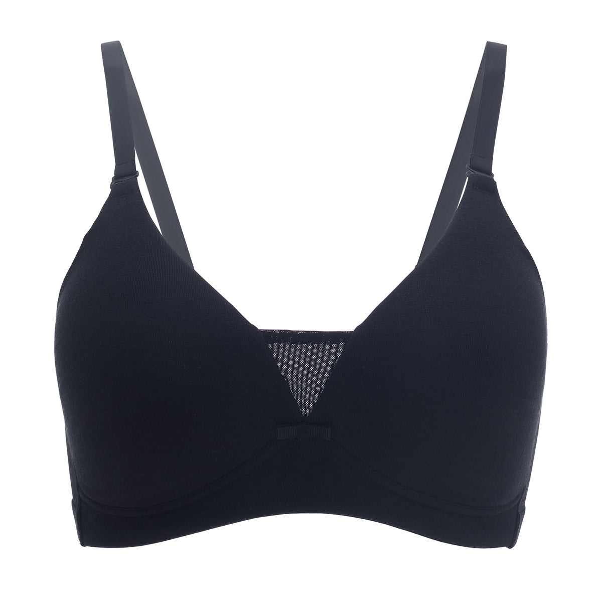 Buy Wacoal Essentials Padded Wired 3/4Th Cup T-Shirt Bra(Black
