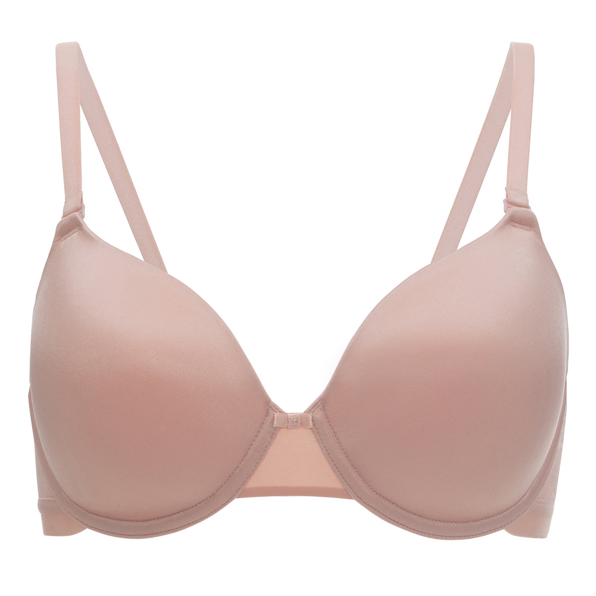 Breathe Shine Padded wired T-shirt Bra 3/4th coverage - Nude NYB008