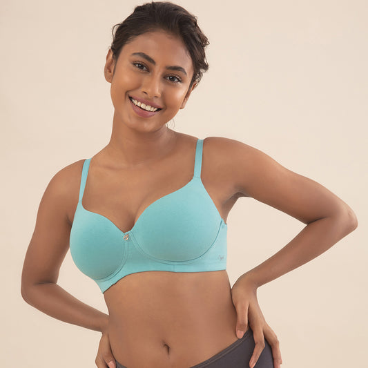 Cups of Joy Wire-free Shaping Bra-Mint NYB094