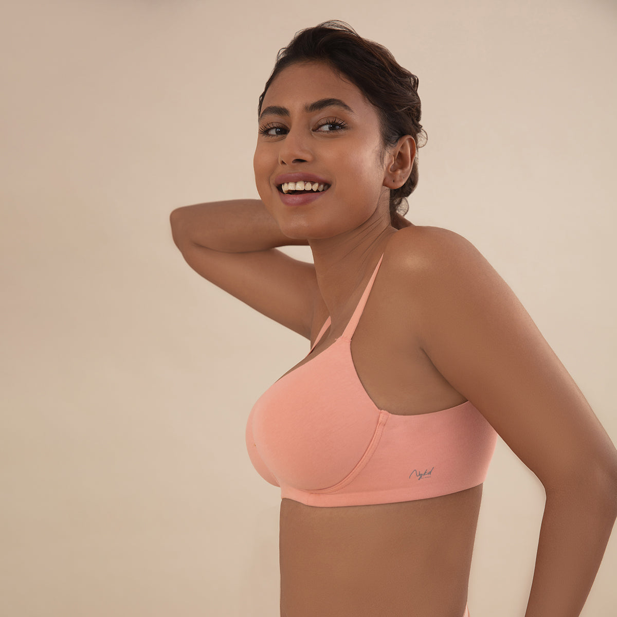 Nykd by Nykaa Cups of Joy Wire-free Shaping Bra - M Blue NYB094