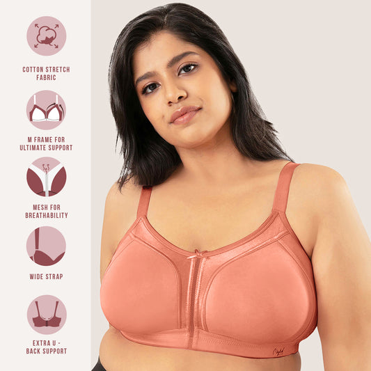 Nykd By Nykaa Support Me Pretty Bra-Light Mahogany NYB101