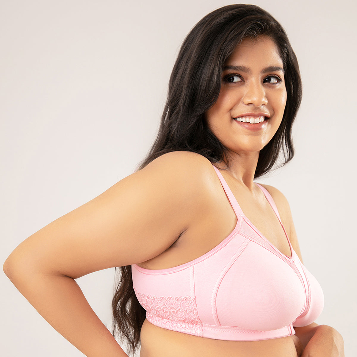 Nykd by Nykaa Support Me Pretty Bra - M Pink NYB101