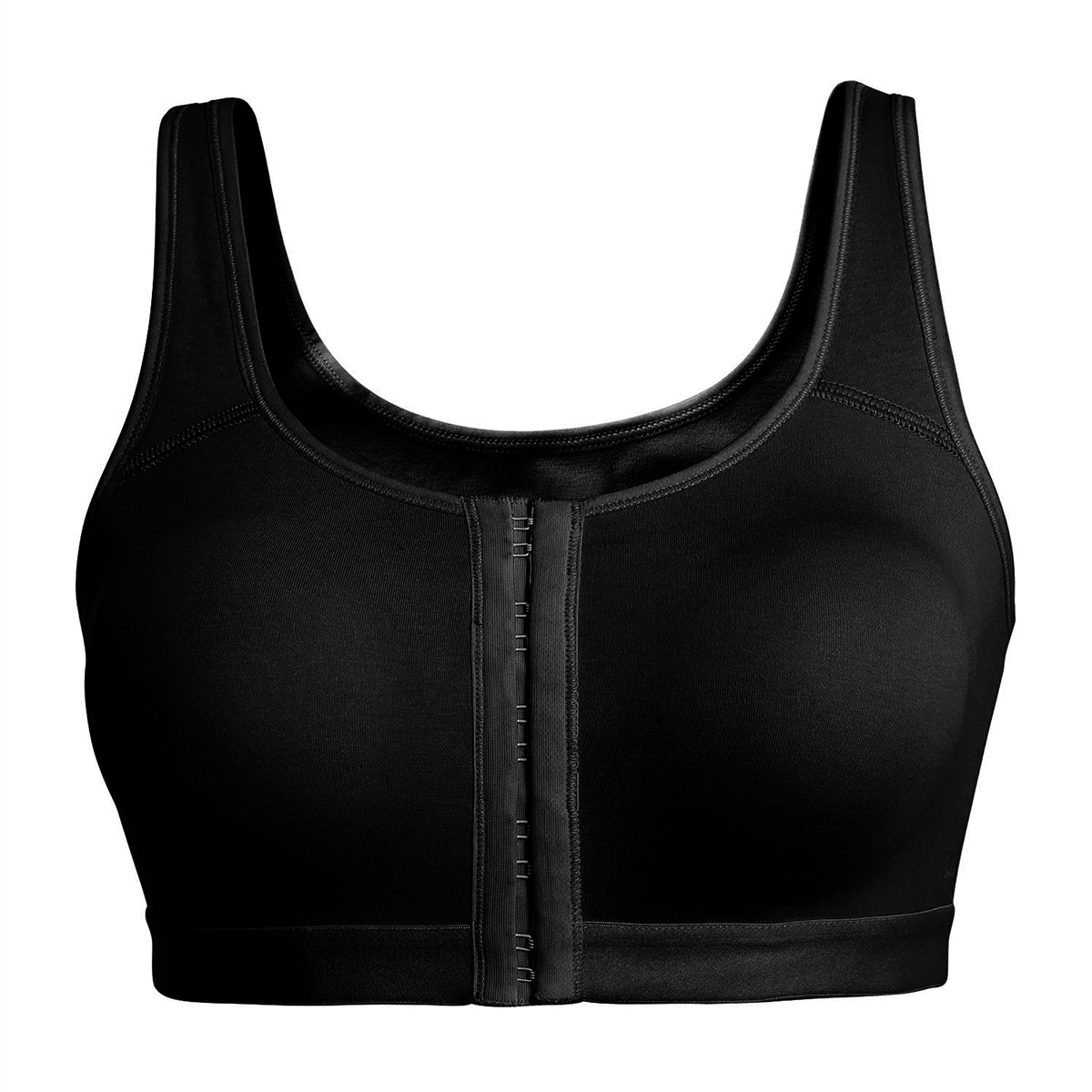 Front Open Total Support Bra - Black NYB103