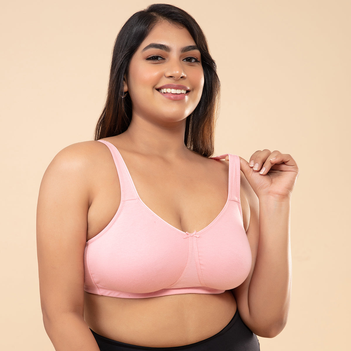 Nykd By Nykaa Flawless Me Breast Separator bra-Coral-NYB105